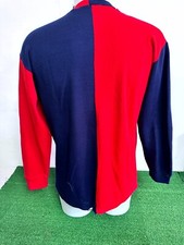 MAGLIA GENOA GIOVANILI MATCH WORN INDOSSATA SHIRT VINTAGE CAMISETA ANNI 70