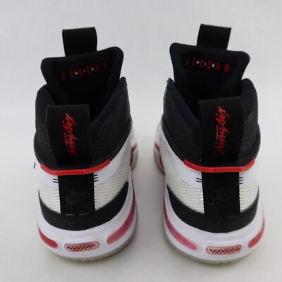Nike Air Jordan 36 Shoes Men's 8 White Black Red Psychic Energy