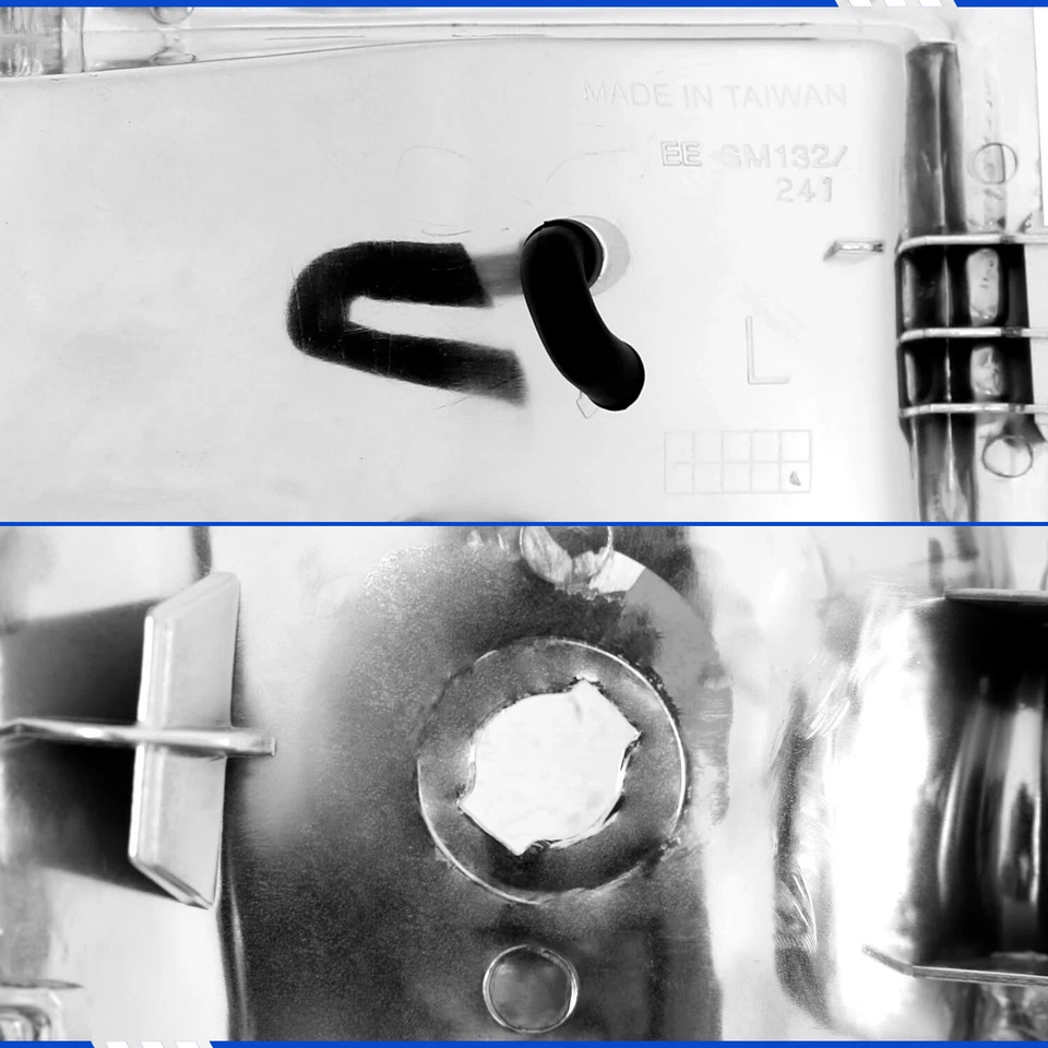 Par de luces de parachoques de señal cristalina Euro para Chevrolet Astro Van 1995-2005 Foto 4 de 4