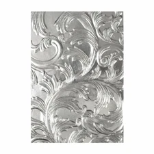 Sizzix Elegant 3D Embossing folder #664172 Retail $9.99 designer Tim Holtz