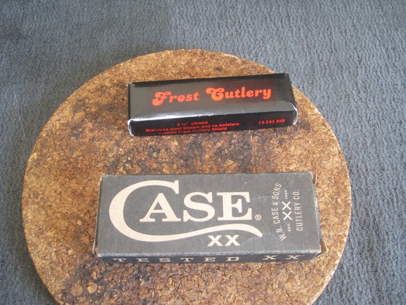 2 new small knifes, one tester XX, and the FROST GUTLERY