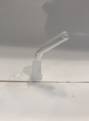 3  Inch Downstem Rifle Perc Curved Glass 45 Degree Bent 14mm Grommet