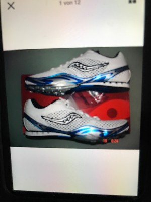 Saucony  Velocity spikes sportschuhe gr45 UK10/USA11.