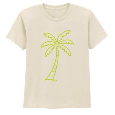 Palm Tree Summer Vibes Jungen Mädchen Kinder T-Shirt Tropical Sommer Geschenk für Kinder