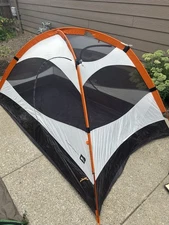 REI Quarter Dome Backpacking Camping Tent W/ Footprint NO RAINFLY