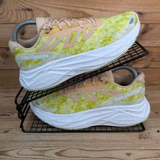 Salomon Trainers Womens Size UK 5.5 Aero Glide 2 Yellow Cushion Running Shoes