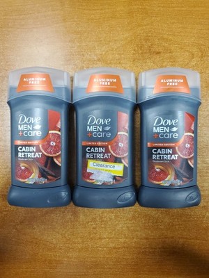 3 Pack: Dove Men + Care *Cabin Retreat* Deodorant 3 oz. ea. (9503) E6D