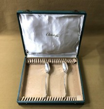 coffret / écrin vide CHRISTOFLE pour 12 couverts à entremet Cuillère Fourchette