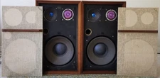 Wharfedale Speakers W60C Model Studio Monitor W-60-C Sounds Great Watch Demo