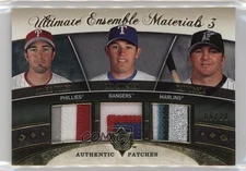 2006 Ultimate Collection 6/20 Dan Uggla Ian Kinsler #UE-KUU Rookie Patch RC k8v