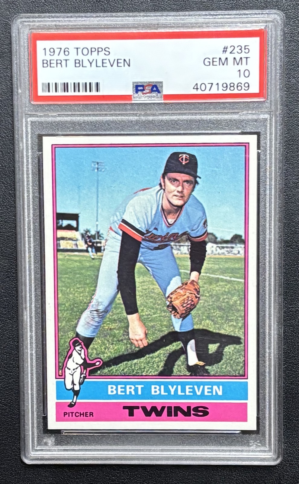 1976 Topps #235 Bert Blyleven *HOF* Twins PSA 10 GEM MINT