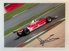 Jody Scheckter Signed Autograph photo Formula 1 Motor Racing Sport NEW LOW PRICE