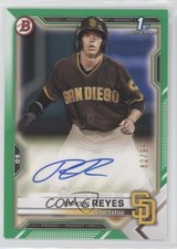 2021 Bowman Paper Prospect Green Border 82/99 Ripken Reyes #PAPR-RR Auto 0f7c