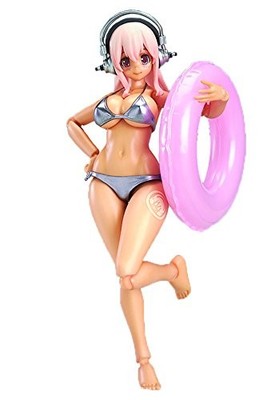 SONI ANI -SUPER SONICO THE ANIMATION- figma Super Sonico suntan ver Figure