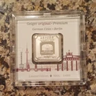 Geiger Berlin German Cities 5g .999 Fine Silver Bar Limited Edition in Assay