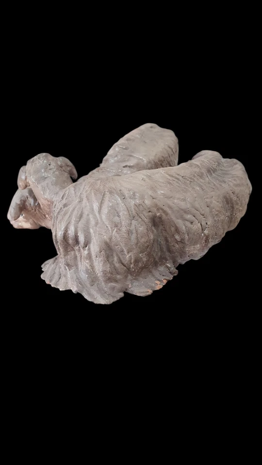 Animali Presepe  2 PECORE Dorminti   Per Pastori H. Cm. 35  - Immagine 4 di 4