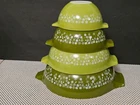 VINTAGE PYREX SPRING BLOSSOM CINDERELLA MIXING/NESTING BOWLS (1979-) COMPLETE