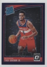 2018-19 Donruss Optic Rated Rookie FOTL Purple Stars Prizm /13 Troy Brown Jr r2s