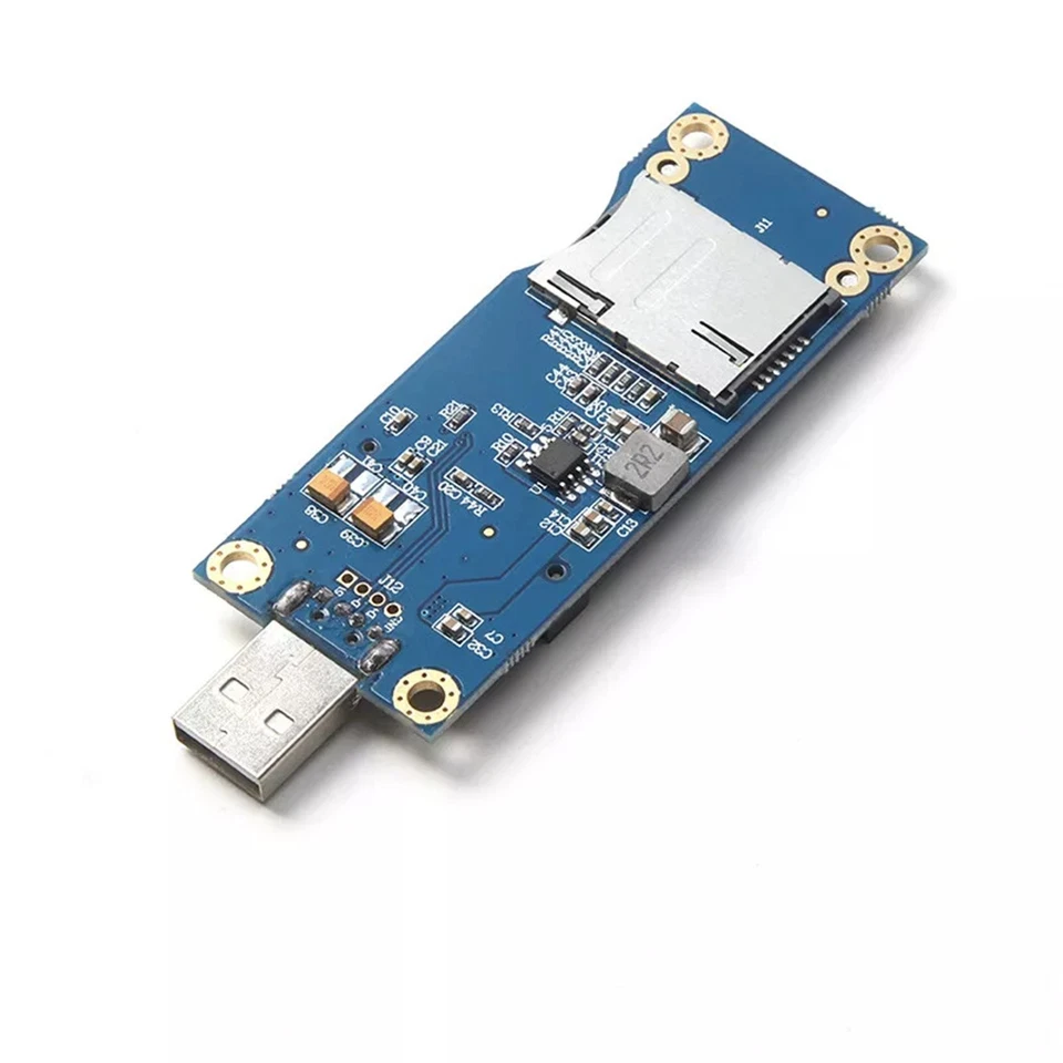 Mini PCI-E to USB Adapter With SIM card Slot for 3G 4G WWAN/LTE Module - Image 2 of 4