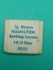 Hamilton 14/0 Size Setting Lever #5022 Watch Part