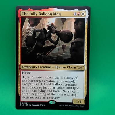 #ad #ad The Jolly Balloon Man Duskmourn: House of Horror Regular $1.78