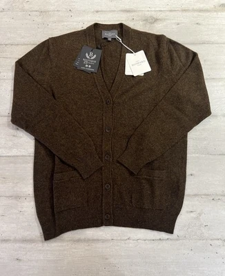 Pull cardigan 100 % pur cachemire femme Eric Bompard cachemire cachemire TG.M - Photo 1/4