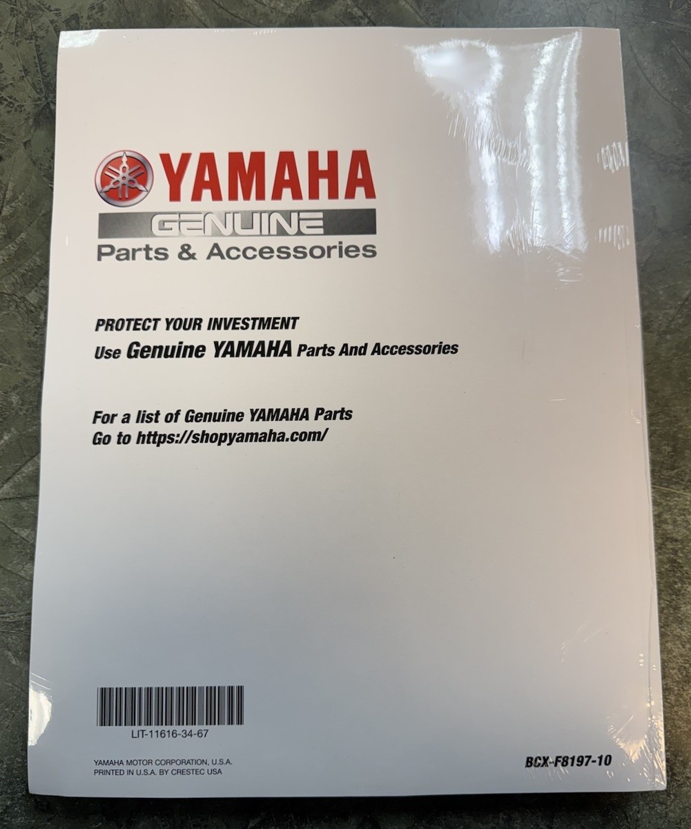 2021-2023 Yamaha Raptor 700 700R 700R SE Service Manual OEM LIT