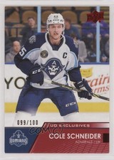 2021-22 Upper Deck AHL Exclusives 99/100 Cole Schneider #16 11w7