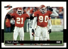 Neil Smith 1996 Score #109 Kansas City Chiefs 31324 Football Card
