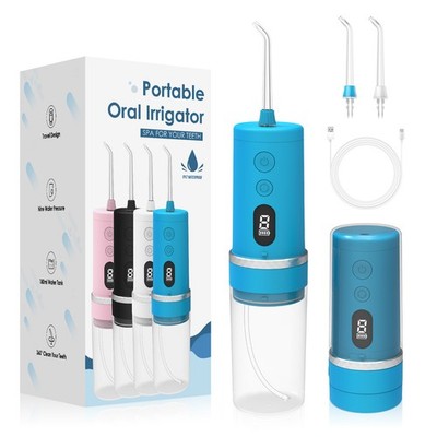 Cordless Water Flosser Dental Oral Irrigator Travel Teeth Cleaner Floss Pick