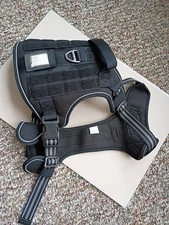 Rabbitgoo Escape Proof Dog Harness w/ Lift Handle Reflective Adjustable Large