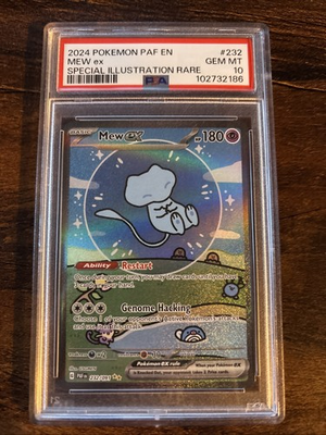 #ad Pokémon TCG Mew EX 232 091 Sv: Paldean Fates Bubble Mew PSA 10 $1750.00