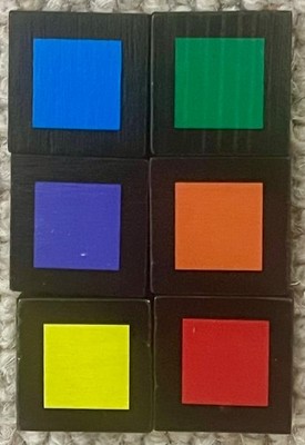 Quirkle Fliesen einzeln als Ersatz verkauft