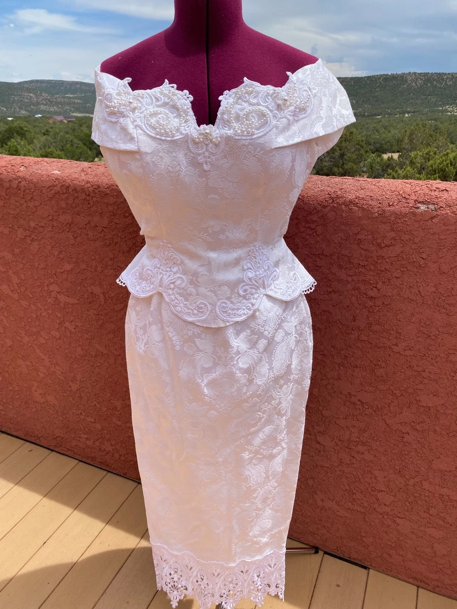 Peplum Wedding Dresses for sale | eBay