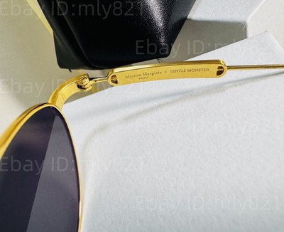 Maison Margiela×Gentle Monster MM216A030 Gentle Monster Maison Margiela MM216 A030(G) Sunglasses Gold/Gray