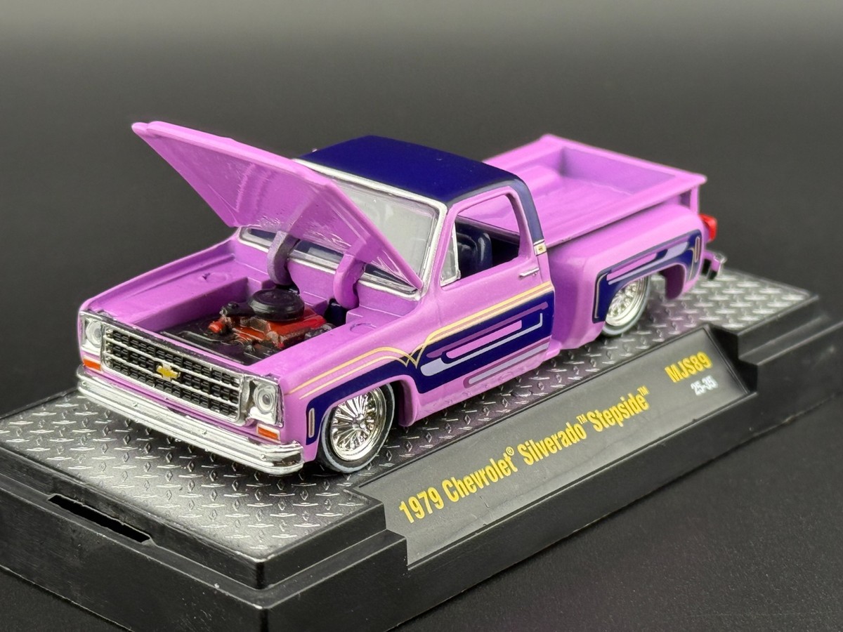 M2 1978 Chevrolet Silverado Stepside Lowrider Purple 31500 MJS89 1