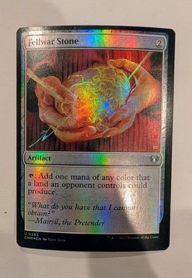 Fellwar Stone Commander Masters MTG Foil 382 NM