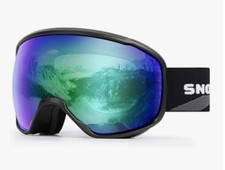 SNOWER Ski Goggles, Spherical OTG Anti-Fog Snow Goggles, HD Snowboard Goggles
