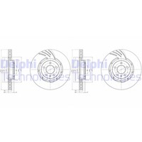 2X Delphi Bremsscheiben 345Mm BelÜFtet Vorne Passend FÜR Audi A4 A5 Q5 | BG9052