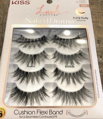 Kiss Lash Couture Naked Drama Collection Full & Volume Eyelashes KLNM01