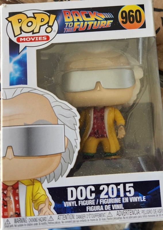 Funko Pop! Vinyl Figure: Back to the Future Doc 2015 *960 *NOS READ*