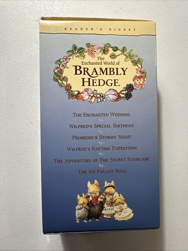 The Enchanted World of Brambly Hedge (VHS) X2 Reader’s Digest Box Set Brand New - Picture 3 of 8