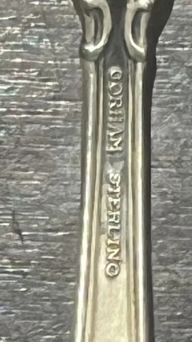 Gorham CHANTILLY Sterling Silver Pierced Bon-Bon Spoon (#2)