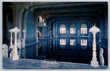Postcard Hearst San Simeon State Historical Monument CA Roman Pool