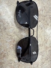 Ernest Hemingway H4742 Unisex Polarized Sunglasses in Black & Silver 58mm