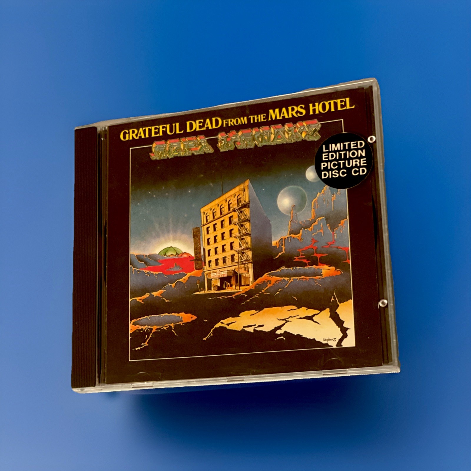 GRATEFUL DEAD - From The Mars Hotel PICTURE DISC CD Limited Ed.  Great Artwork!!