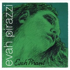Pirastro Evah Pirazzi 1/8-1/4 Violin String Set - Medium Gauge - Steel Ball-E...