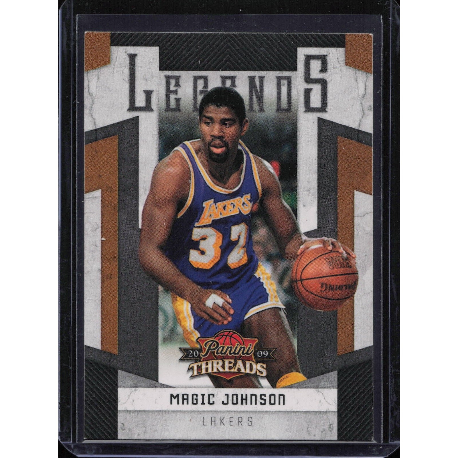 2009-10 Panini Threads #1 Magic Johnson Legends