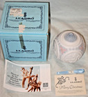 1990 Lladro Handmade Christmas Ornament Ball with Box Hand Decorated SPAIN