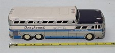 S-987 VINTAGE 1950'S TIN LITHO FRICTION GREYHOUND SCENICRUISER BUS 